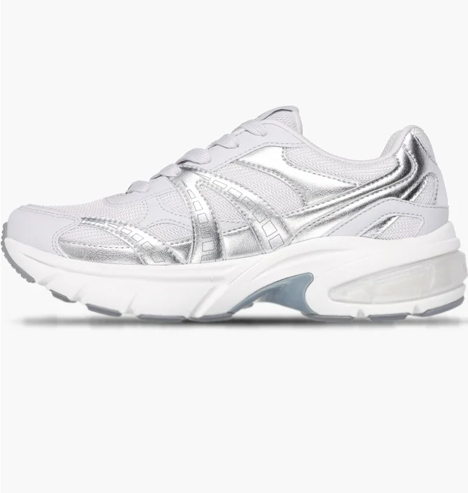 Кроссовки женские Skechers Shadow - Stellar 90 Grey/Metallic 177357-GRY