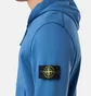 Толстовка мужская Stone Island Compass-Badge Zip-Up Blue 811564251-V0024