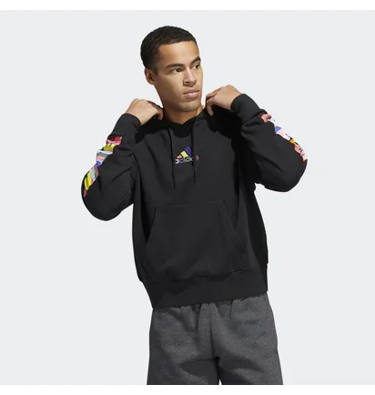 Худи унисекс Adidas Pride Hoodie (Gender Neutral) Black Hc4451
