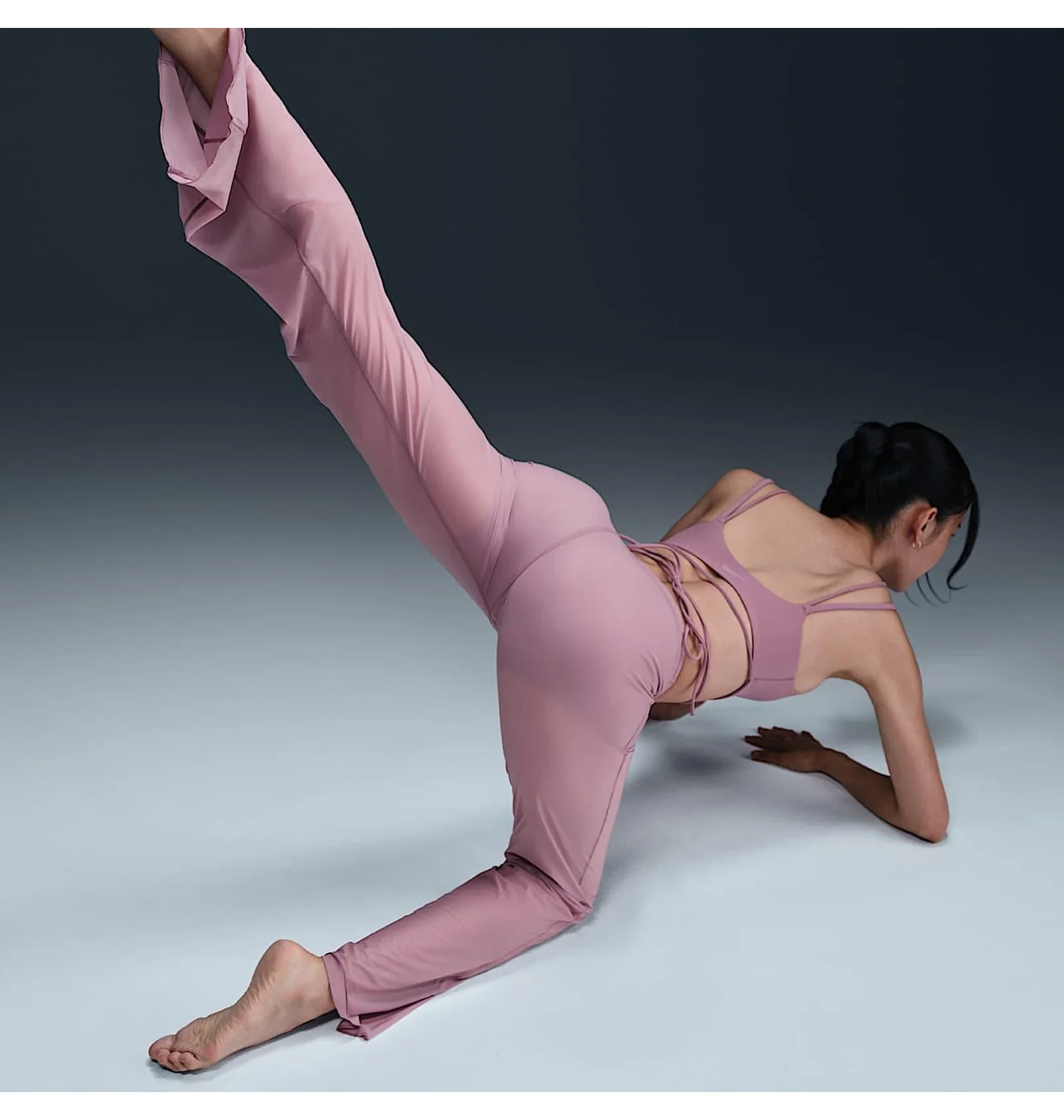 NIKEさん専用 ᐉ Штаны женские Nike Df Zenvy Hr Sheer Pant Pink FV7894-523