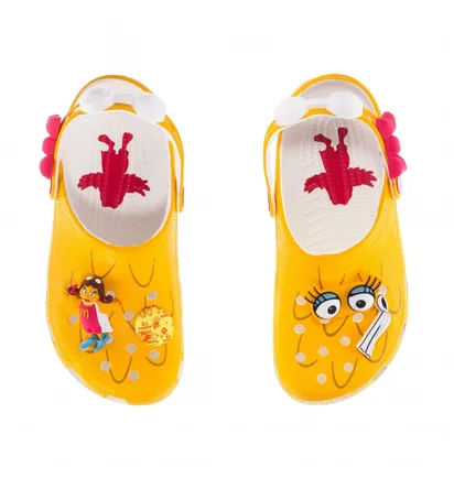 Тапочки женские CROCS Mcdonalds Classic Clog Yellow 208696-730