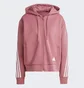 Толстовка женская Adidas Future Icons 3-Stripes Full-Zip Hoodie Pink IB8513