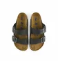 Тапочки унісекс BIRKENSTOCK Arizona Soft Footbed Oiled Leather Sandals Black 752481