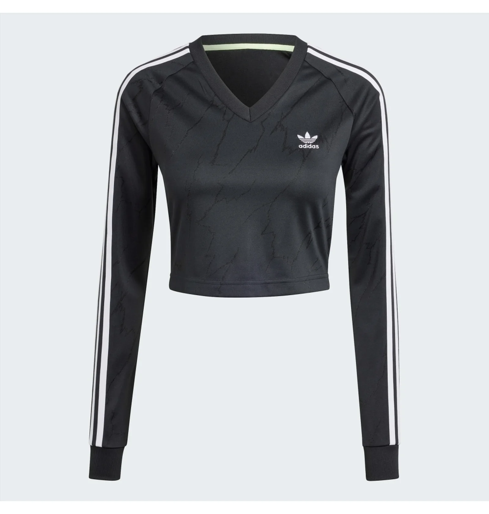 ᐉ Лонгслів жіночий Adidas Long Sleeve Cropped Jersey Black IT9707