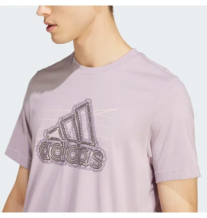 Футболка мужская Adidas Growth Badge Graphic T-Shirt Pink IN6270