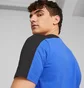 Футболка мужская Puma Essentials Block Tape Blue/Black 673341-92