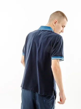 Поло мужское AUSTRALIAN Lines Polo Pique El R-Fit Blue LSUPO0010-200