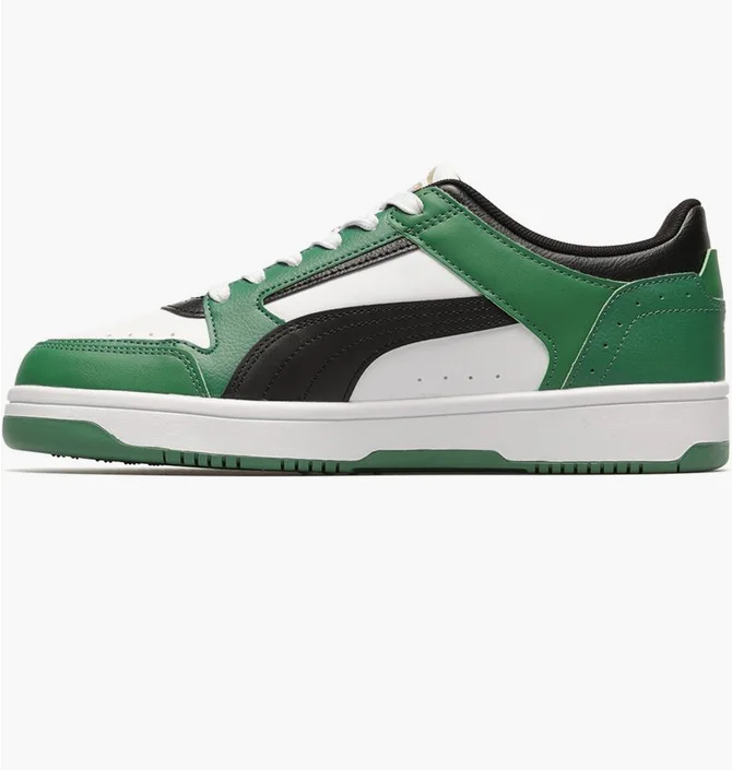 Кеди чоловічі Puma Rebound Joy Low White/Green 380747-26