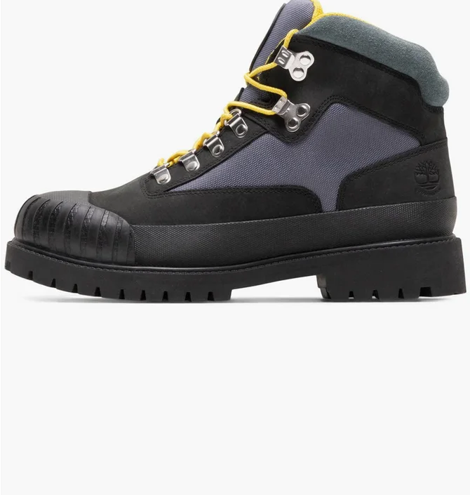 Ботинки мужские Timberland Eurohiker Rubber Toe Black/Blue TB0A5QCZ001