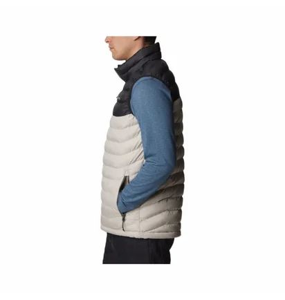 Жилетка чоловіча Columbia Powder Lite Vest Beige/Black 1748031278