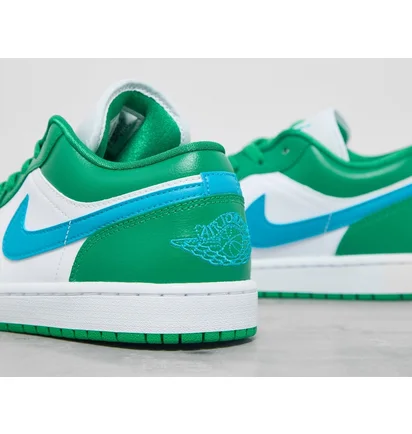 Кросівки жіночі Air Jordan Air 1 Low Green/White DC0774-304
