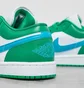 Кросівки жіночі Air Jordan Air 1 Low Green/White DC0774-304