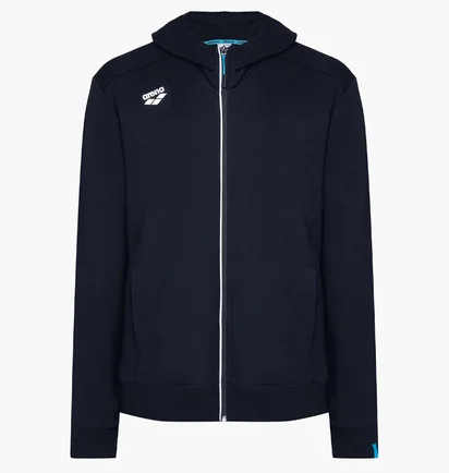 Куртка унисекс Arena Team Hooded Jacket Panel Blue 004906-700