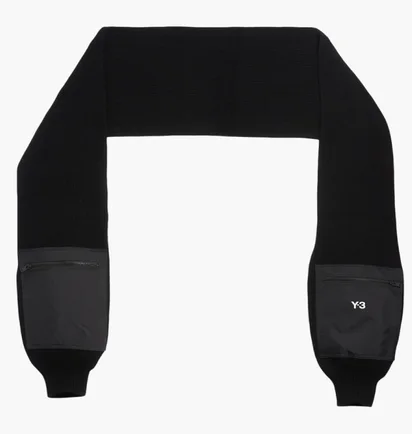 Шарф Y-3 Black IY9276
