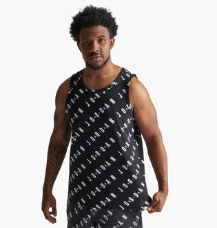 Майка мужская Air Jordan Essentials All-Over Print Tank Top Black DX9607-010