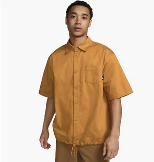 Сорочка чоловіча Nike Club Btn Dwn Wvn Ss Top Yellow DX0898-754