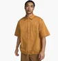 Сорочка чоловіча Nike Club Btn Dwn Wvn Ss Top Yellow DX0898-754