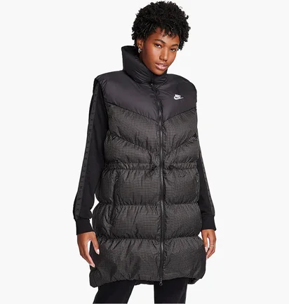 Жилетка жіноча Nike Therma-Fit Sportswear Windpuffer Black FB8794-010