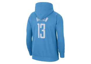 Худи мужское Nike Nba Houston Rockets James Harden City Edition Essential Light Blue CV2602-462
