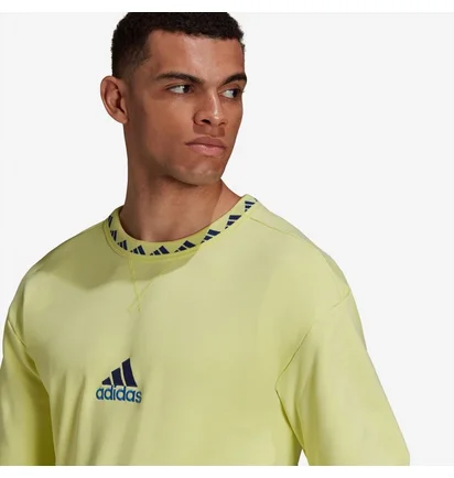Світшот чоловічий Adidas Juventus 21/22 Icon Crew Sweatshirt Yellow GR2899
