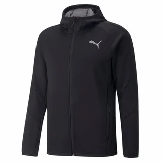 Толстовка чоловіча Puma Evostripe Logo Full Zip Hoodie Black 849919-01