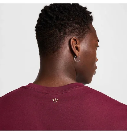 Футболка унісекс Nike Nocta Cs Short-Sleeve Tee Bordo HM5774-638