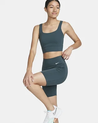 Шорты женские Nike One Leak Protection Blue DZ5312-328