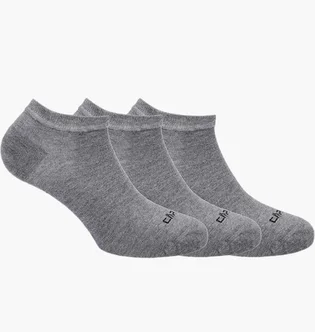 Шкарпетки чоловічі CMP Bamboo Invisibile Sock Tripack Grey (3 пари) 3I81347-U804