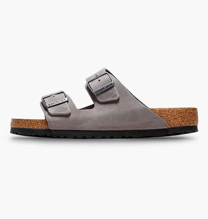 Тапочки унисекс BIRKENSTOCK Arizona Grey 0552801