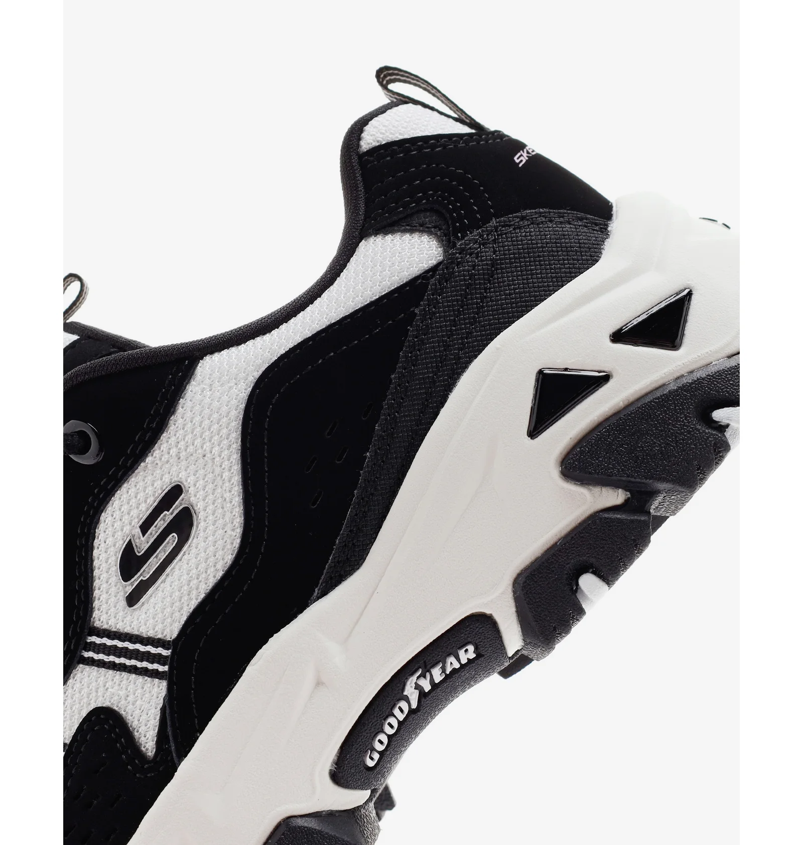 ᐉ Кросівки жіночі Skechers DLites Hiker White/Black 180128-BKW