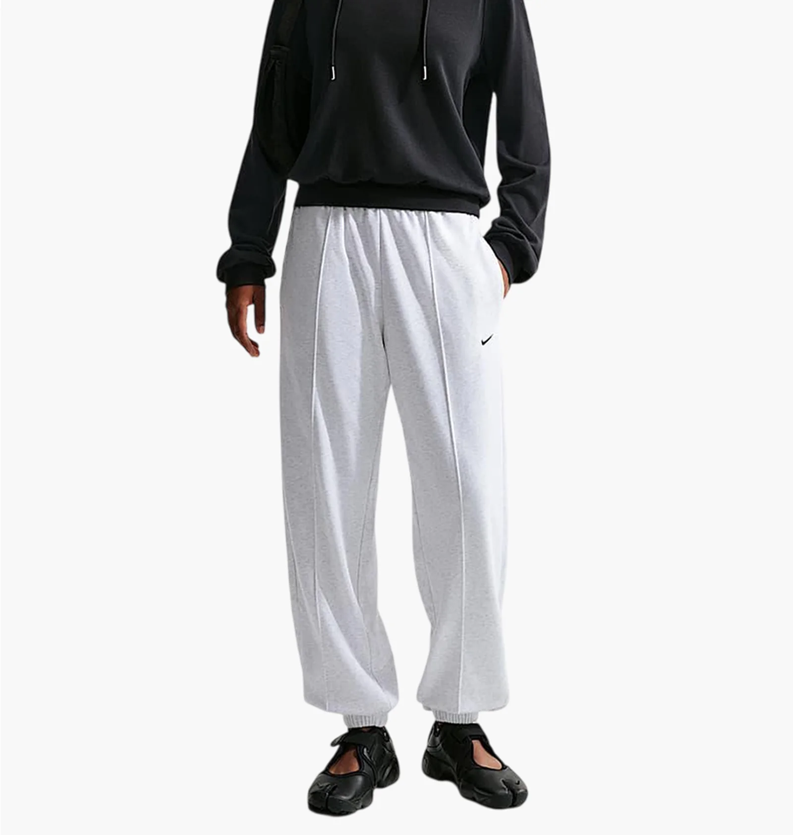 ᐉ Штани жіночі Nike Nsw Chll Ft Jggr White IF0232-051 - придбати