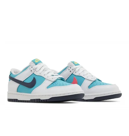 Кроссовки детские Nike Dunk Low Gs Light Blue/White HF4794-345