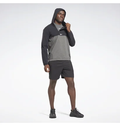 Худі чоловіче Reebok United By Fitness Myoknit Grey HA9077