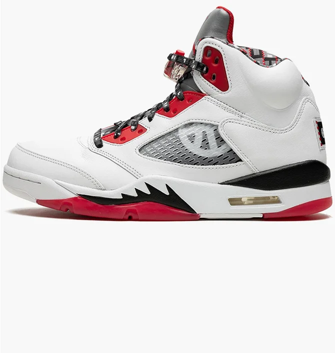 Кроссовки мужские Air Jordan 5 Retro Q54 White DJ7903-106