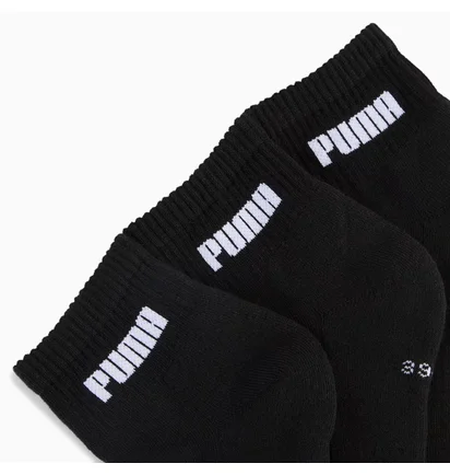 Носки Puma New Generation Cushioned Quarter Black (3 пары) 938393-02