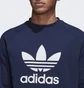 Свитшот мужской Adidas Adicolor Classics Trefoil Crewneck Sweatshirt Black Hk5294