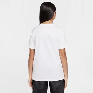 Футболка детская Nike Sportswear Big Kids T-Shirt White HM5844-100