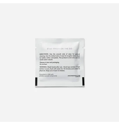 Салфетка чистки обуви Jason Markk Quick Wipes Box White JM130310-1201