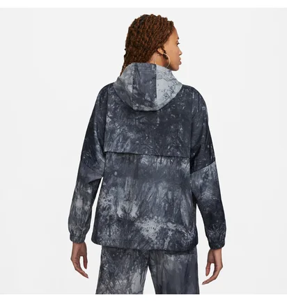 Куртка женская Nike Nsw Wave Dye Wvn Po Jkt A3 Grey DV7936-010