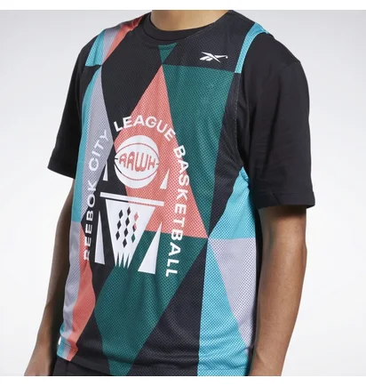Футболка чоловіча Reebok City League Black Hk2981