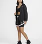Олимпийка женская Nike Sportswear Classic Wovens Loose Uv Hooded Jacket Black FV6298-010