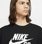 Футболка унісекс Nike T-Shirt Sb Black CV7539-010