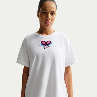Футболка жіноча Nike Df Ss Tee Slam Oz Bf Os White IH5979-100