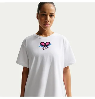 Футболка женская Nike Df Ss Tee Slam Oz Bf Os White IH5979-100