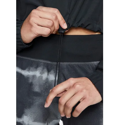 Вітровка жіноча Nike W Nk Swoosh Run Jacket Black Dm7775-010