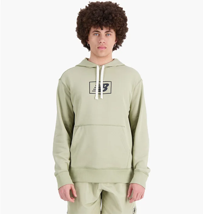 Худи мужское New Balance Hoodie Green MT33508FUG
