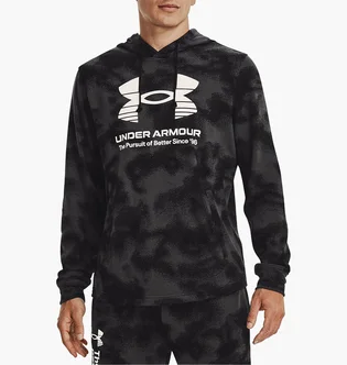 Худи мужское Under Armour Hooded Sweatshirt Ua Rival Terry Novelty Hd Black 1377185-001