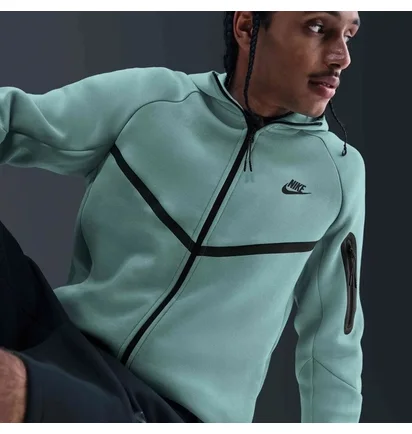 Толстовка мужская Nike Tech Fleece Turquoise HV0949-017