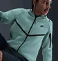 Толстовка мужская Nike Tech Fleece Turquoise HV0949-017