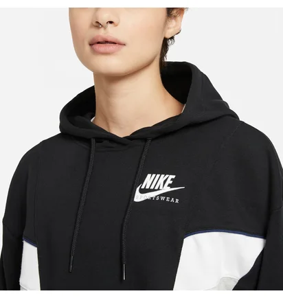 Худі жіноче Nike Sportswear Heritage Hoodie Fleece Black CZ8604-010